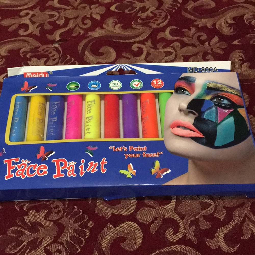 Face paint.